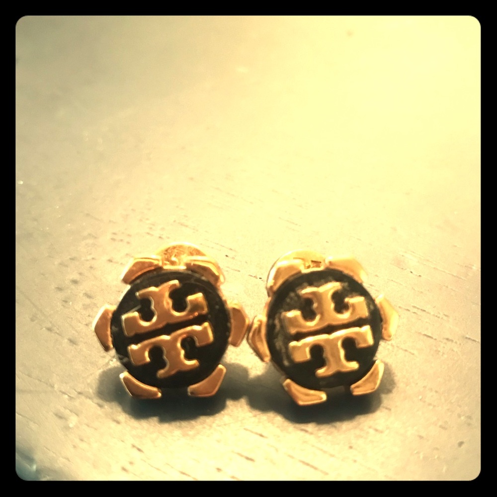 Tory Burch Logo Earrings